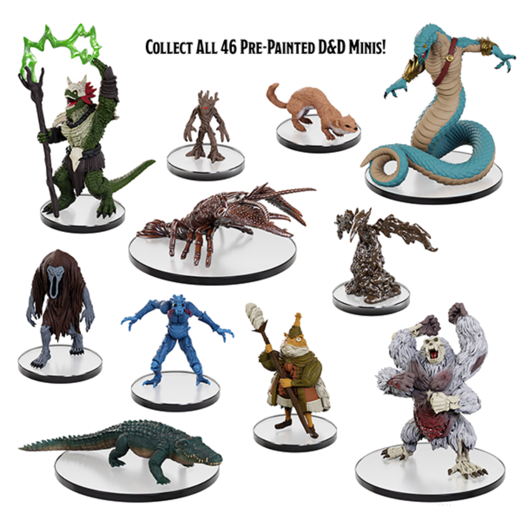 d&d miniatures booster box D&D: Icons of the Realms: Ghost Light is pleased to bring YUGIOH OJAMA ABC & Collector's Corner - Pokemon Color:GoldYellow