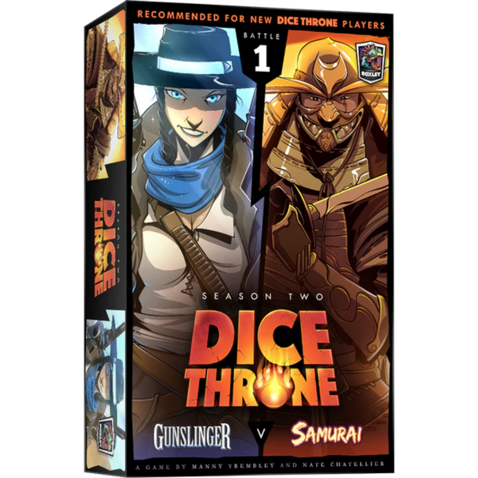 Dice Throne Season 2 - Box 1 Gunslinger vs Samurai