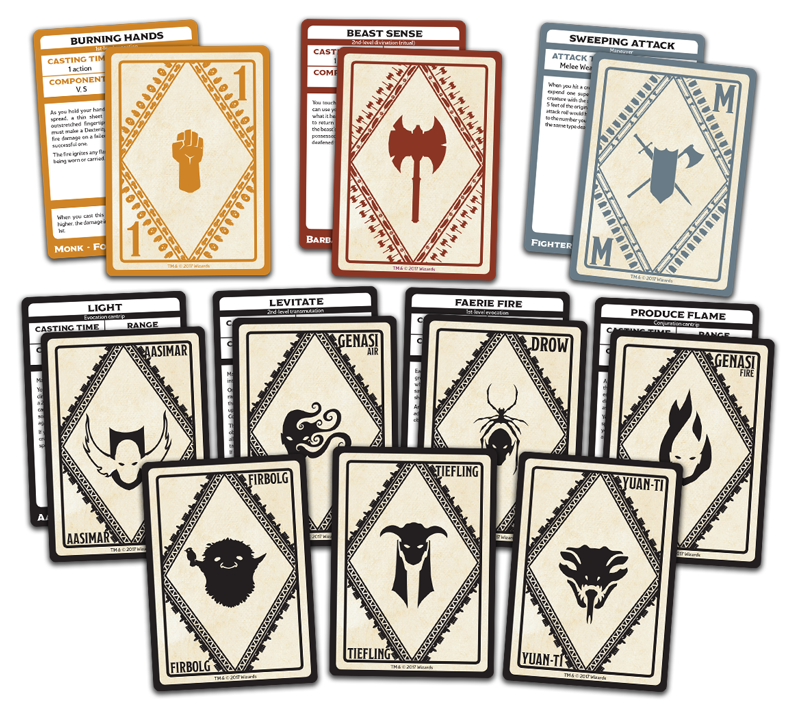 DND 5E Spellbook Cards Martial Powers and Races Halcyon Games