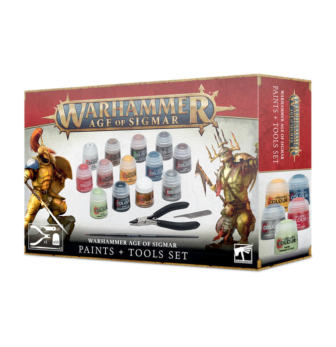 Warhammer AOS Paints and Tools