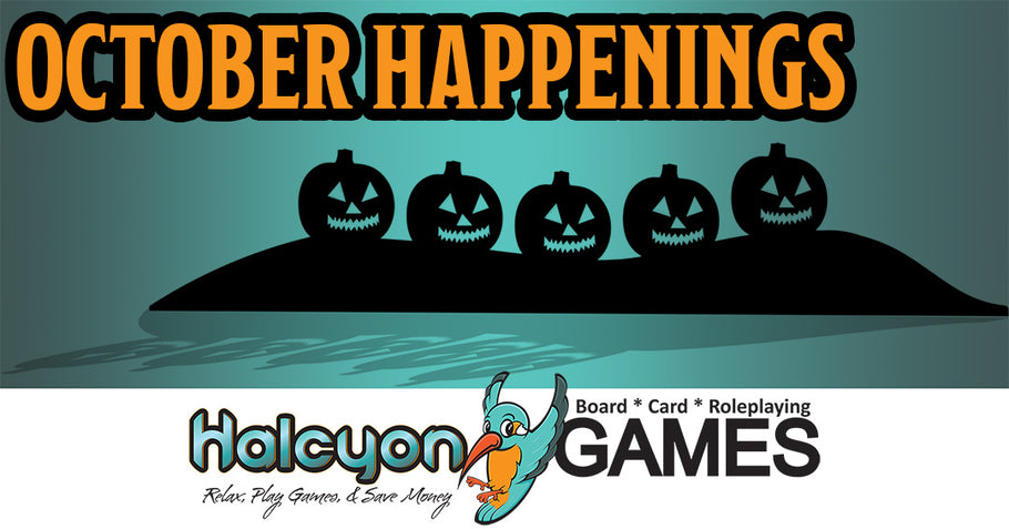 Free RPG Day, 5th Saturday Sale, Halloween, and more October Happenings
