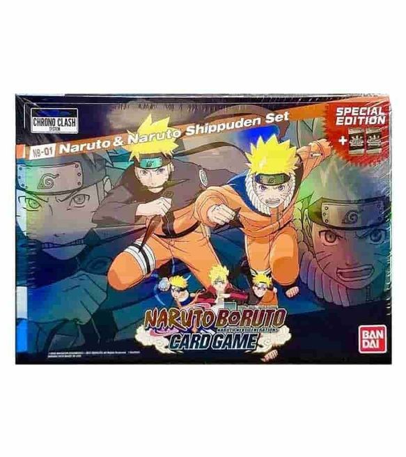 Naruto Boruto 2 Player Card Game: Naruto & Naruto Shippuden Set