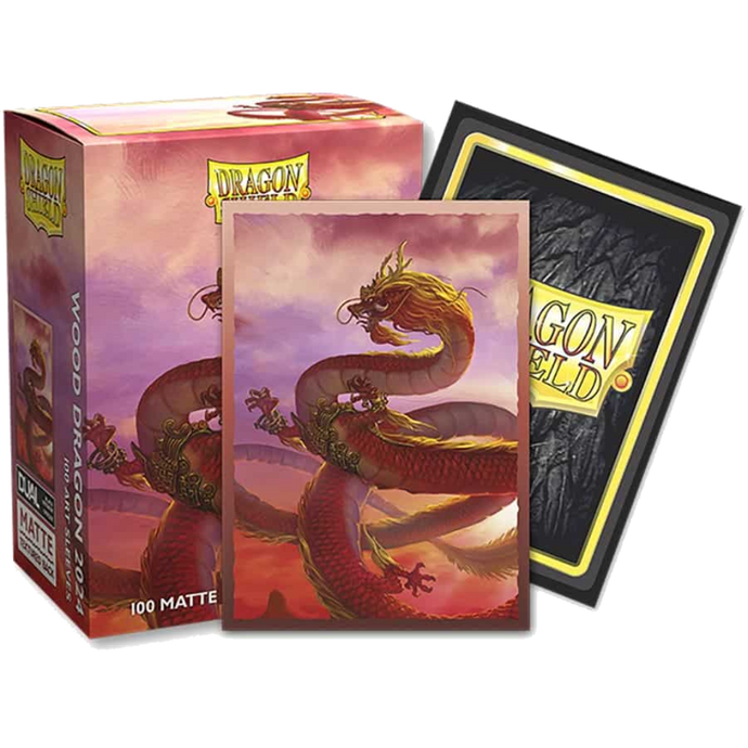 Dragon Shield 100 Pack Dual Matte Art Year of the Wood Dragon
