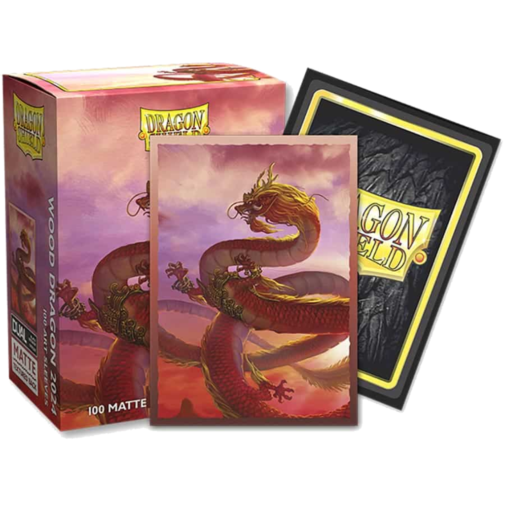 Dragon Shield 100 Pack Dual Matte Art Year of the Wood Dragon