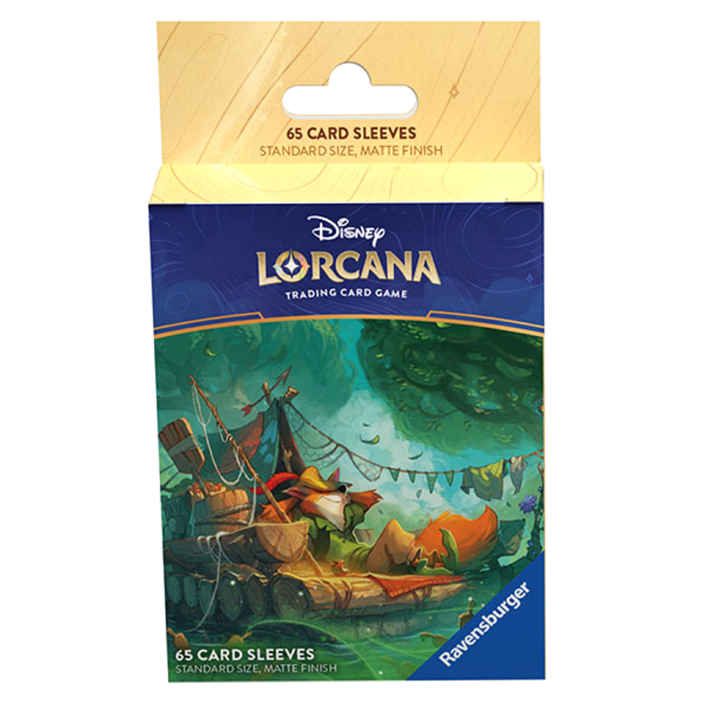 disney card sleeves Disney Lorcana TCG Robin Hood Card Sleeves – Halcyon Games