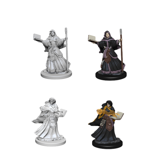 DND Nolzur's Marvelous Unpainted Miniatures W01 Human Wizard Female