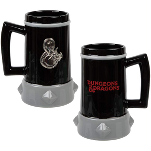 Dungeons and Dragons Tankard with Metal Ampersand