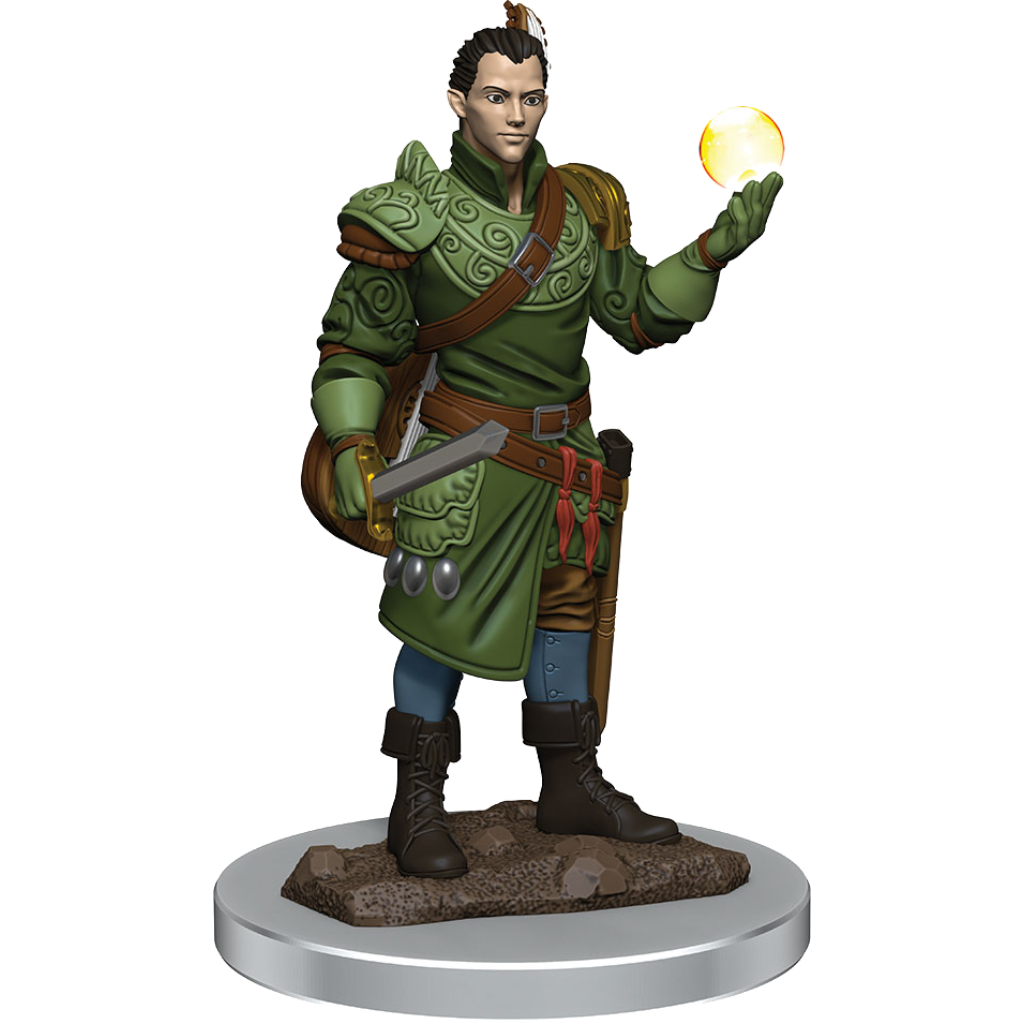 DND Icons of the Realms Premium Figures W07 Half-Elf Bard Male