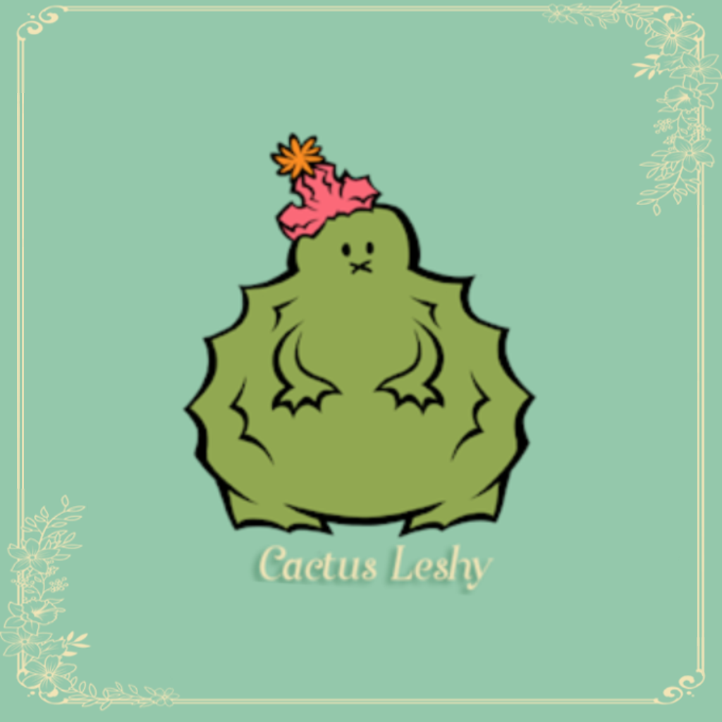Sticker: Leshy Cactus – Halcyon Games