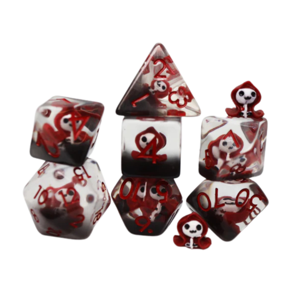 FBG RPG Dice Set Red Reaper