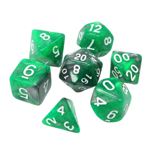 DHD RPG Dice Set Emerald Ore