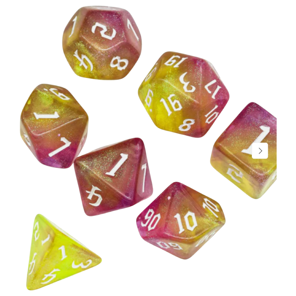FBG RPG Dice Set Twilight Elemental