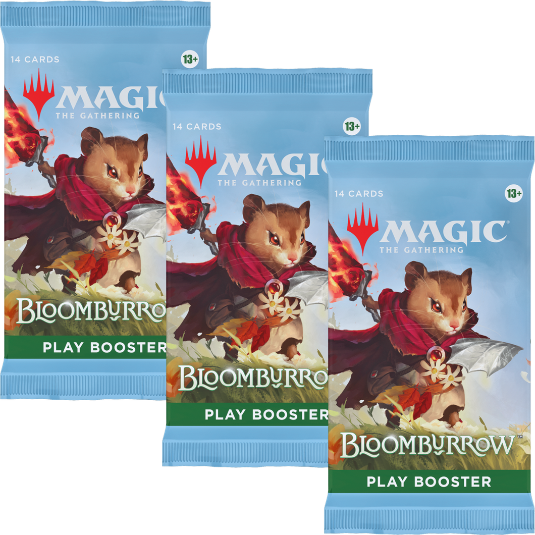 mtg bloomburrow booster box MTG Bloomburrow Play Booster Pack x3 – Halcyon Games
