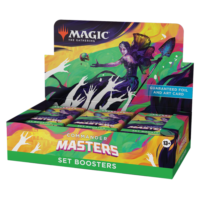 MTG Commander Masters Set Booster Box (24 Booster Packs)