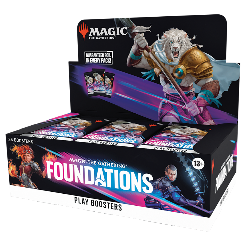 MTG Foundations Play Booster Box (36 Booster Packs) – Halcyon Games