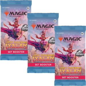 MTG The Lost Caverns of Ixalan Set Booster Pack x3