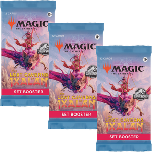 MTG The Lost Caverns of Ixalan Set Booster Pack x3 Halcyon Games MTG The Lost Caverns of Ixalan Set Booster Pack x3 Halcyon Games