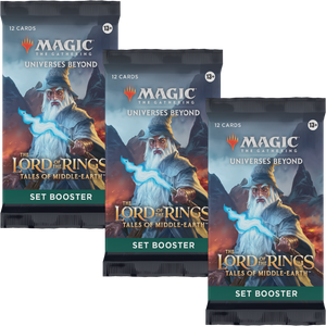 MTG The Lord of the Rings: Tales of Middle-earth Set Booster Pack x3 Halcyon Games MTG The Lord of the Rings: Tales of Middle-earth Set Booster Pack x3 Halcyon Games