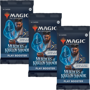MTG Murders at Karlov Manor Play Booster Pack x3