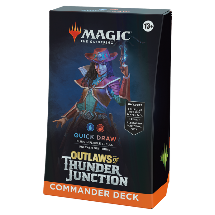 MTG Outlaws of Thunder Junction Commander Decks - Quick Draw