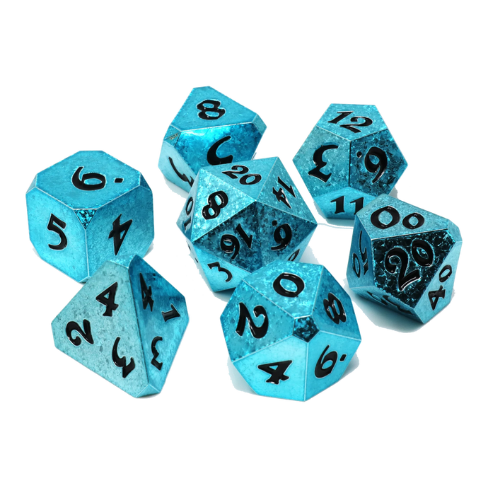 DHD RPG Dice Set Glacial Requiem