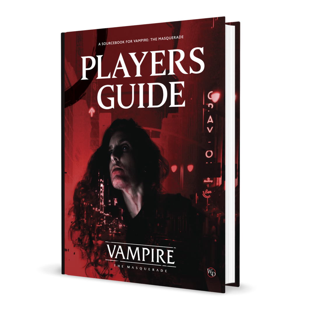 Vampire The Masquerade 5th Edition RPG Players Guide