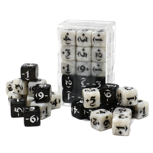 MTG Spin Down Counters - Power/Toughness Dice