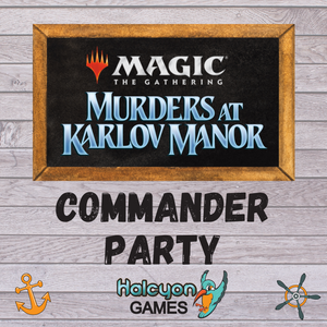 MTG Murders at Karlov Manor Commander Party