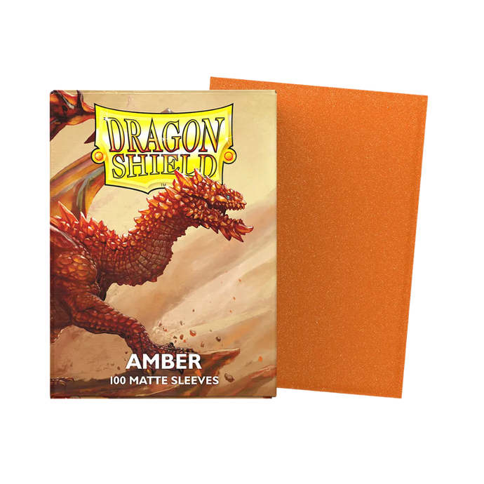 Dragon Shield 100 Pack Matte Amber