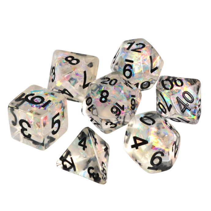DHD RPG Dice Set Sheer Frost