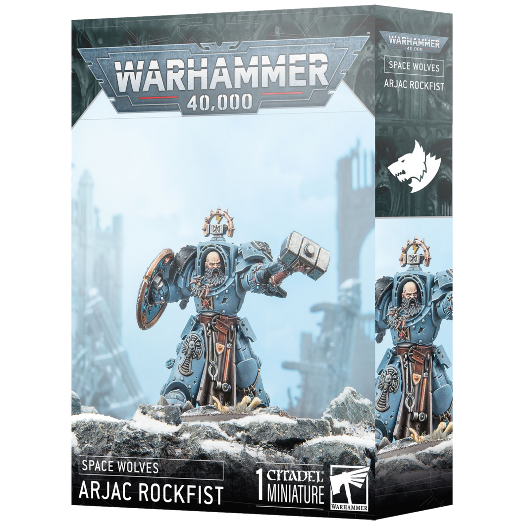 Warhammer 40K Space Wolves Arjac Rockfist