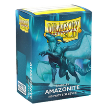Load image into Gallery viewer, Dragon Shield 100 Pack Matte Amazonite