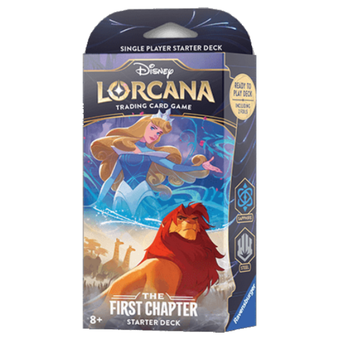 Disney Lorcana TCG The First Chapter Starter Deck - Sapphire & Steel