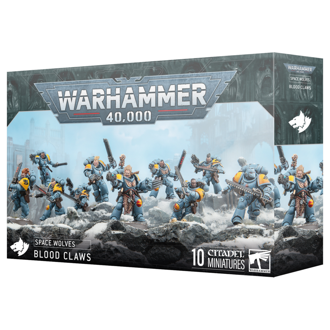 Warhammer 40K Space Wolves Blood Claws
