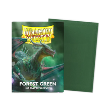Load image into Gallery viewer, Dragon Shield 100 Pack Matte Forest Green