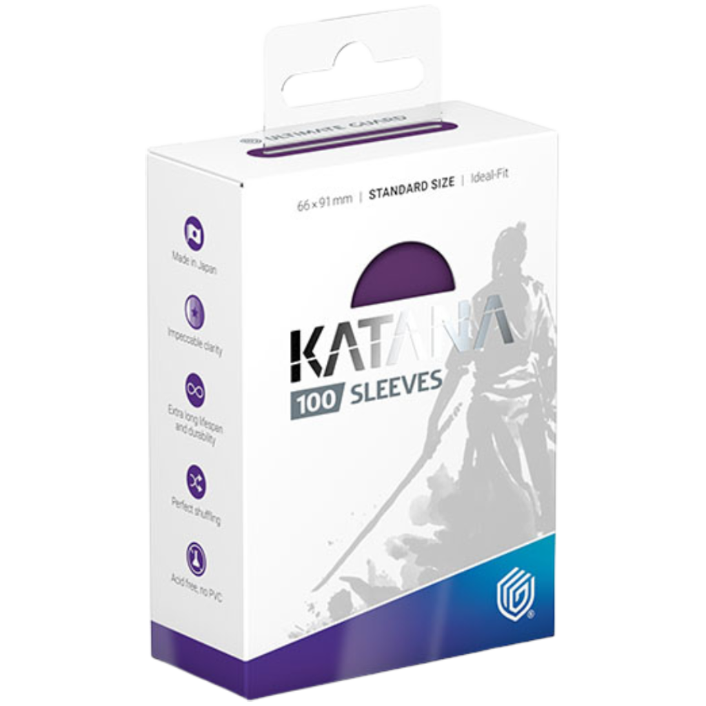 Katana Card Sleeves 100ct Iris Bloom Halcyon Games Katana Card Sleeves 100ct Iris Bloom Halcyon Games