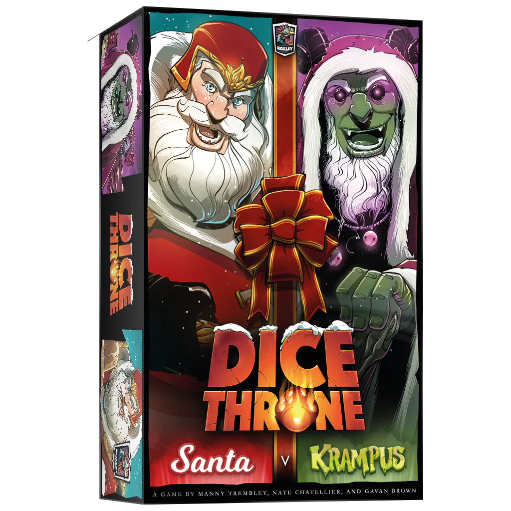 Dice Throne Santa vs Krampus – Halcyon Games