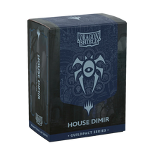 Load image into Gallery viewer, Dragon Shield 100 Pack Dual Matte MTG Guildpact - House Dimir