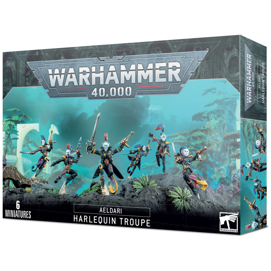 Warhammer 40K Aeldari Harlequin Troupe
