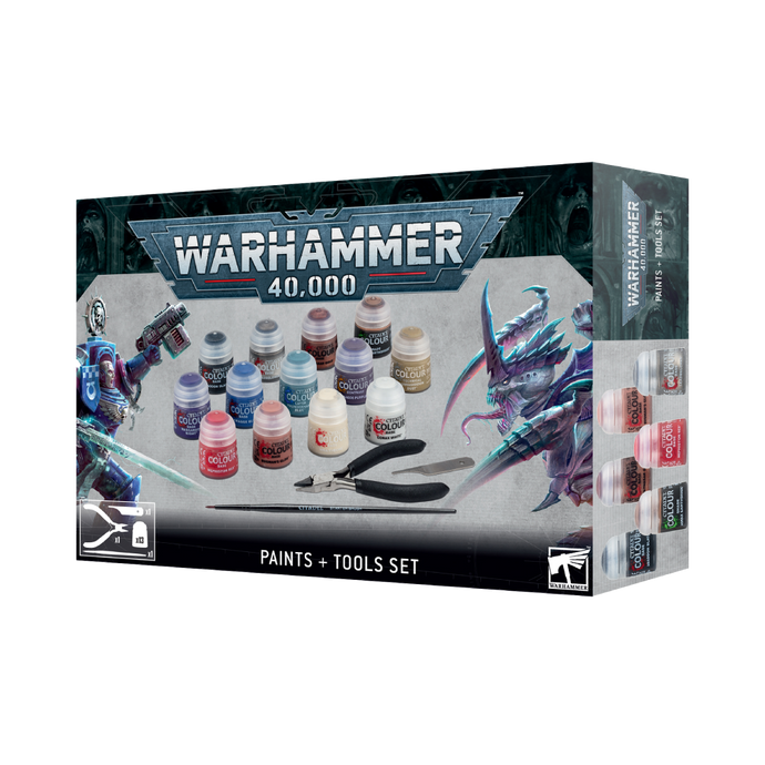 Warhammer 40K Paint and Tools Set