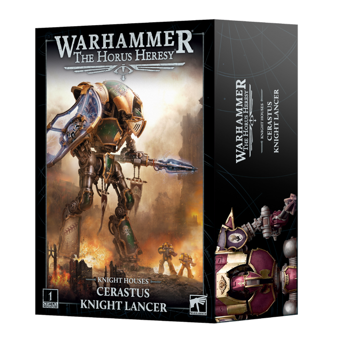 Warhammer 40K The Horus Heresy Knight Houses Cerastus Knight Lancer