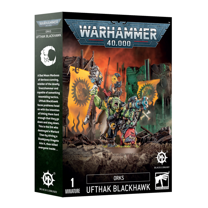 Warhammer 40K Black Library: Orks - Ufthak Blackhawk