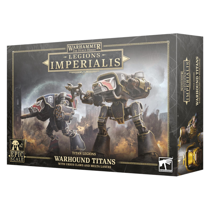 Warhammer 40K The Horus Heresy Legions Imperialis Warhound Titans with Ursus Claws