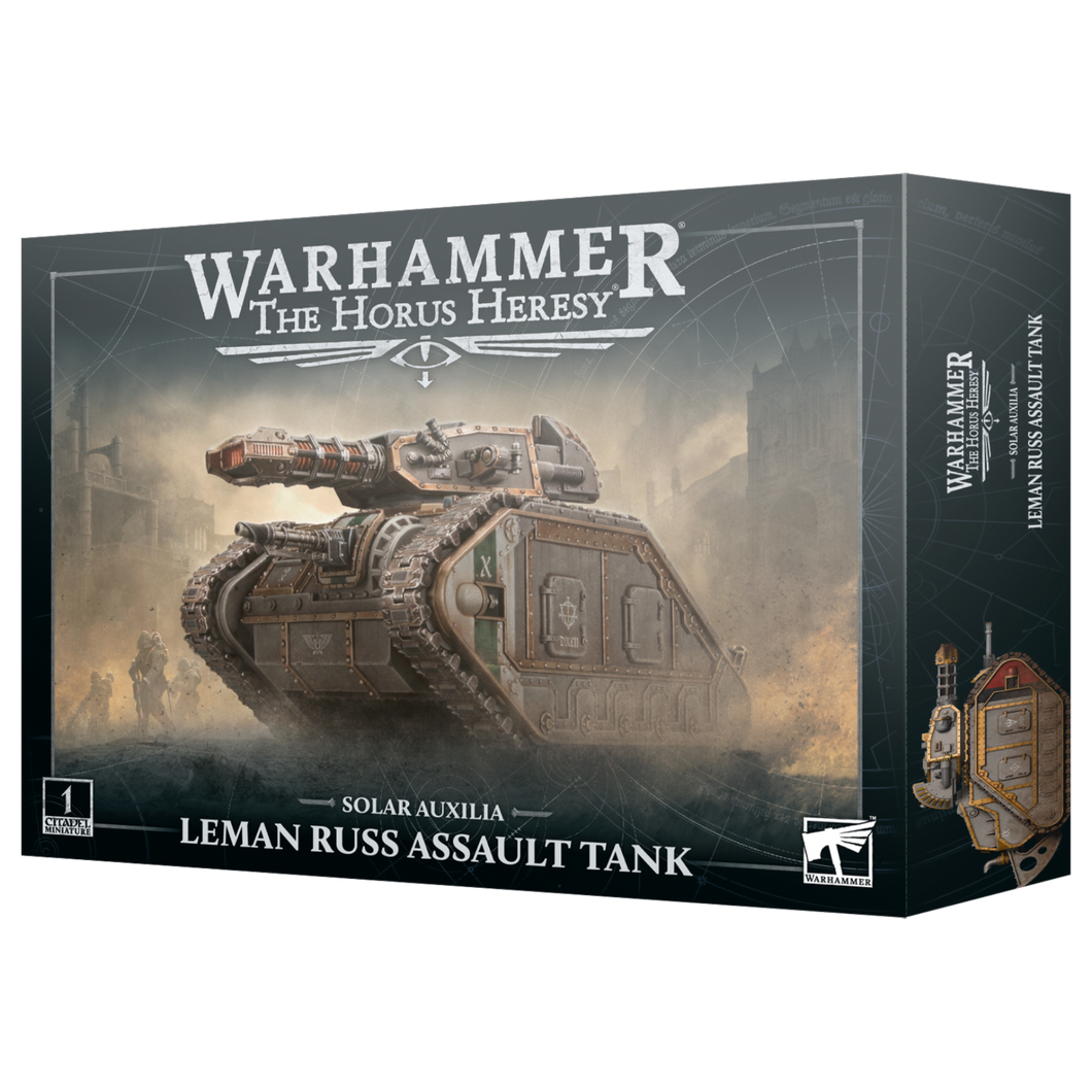 Warhammer 40K The Horus Heresy Solar Auxilia Leman Russ Assault Tank
