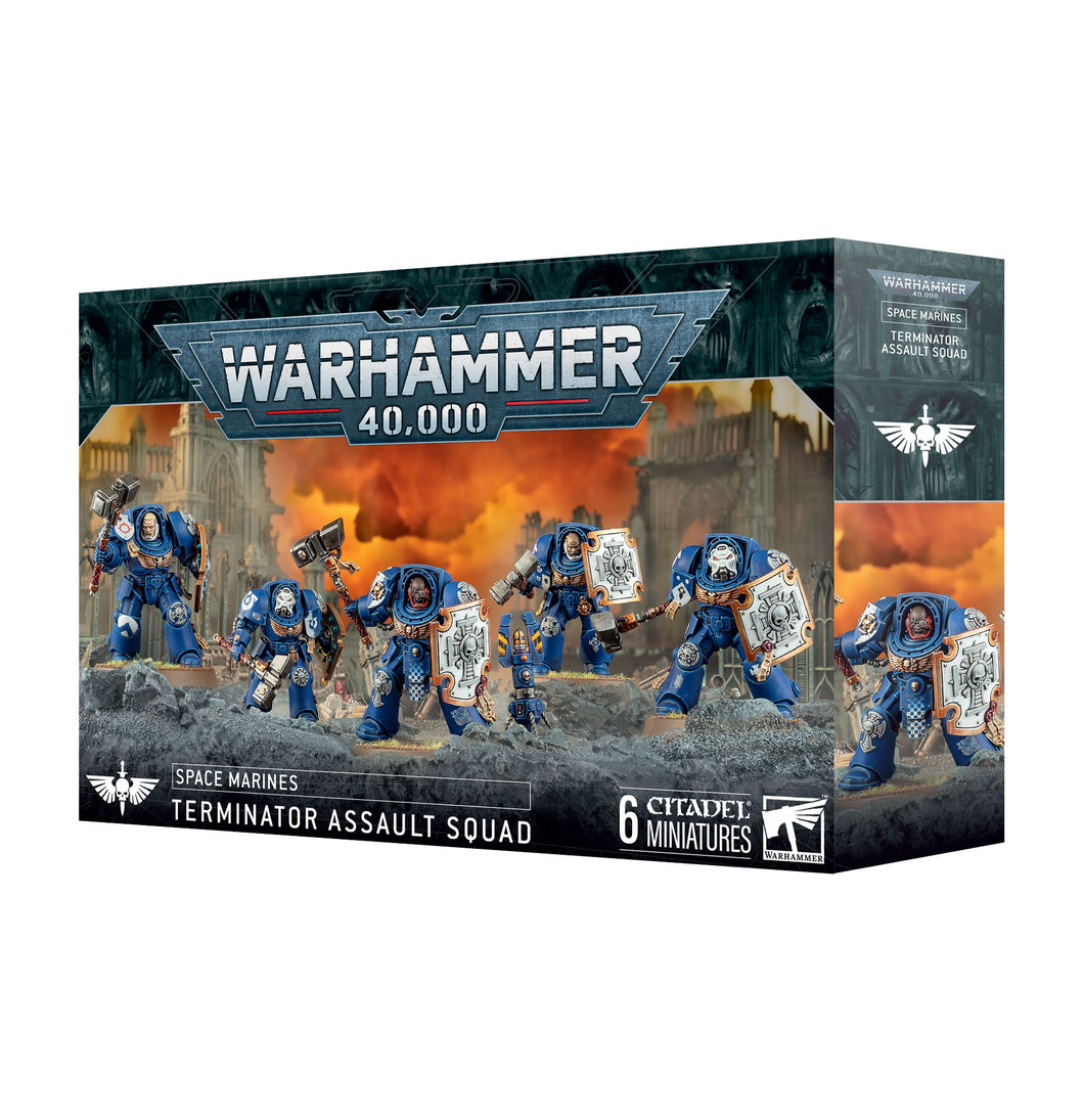 Warhammer 40k Space Marines Terminator Assault Squad