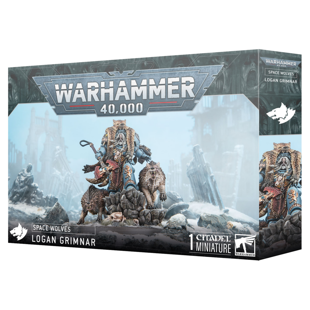 Warhammer 40K Space Wolves Logan Grimnar