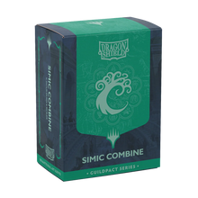 Load image into Gallery viewer, Dragon Shield 100 Pack Dual Matte MTG Guildpact - Simic Combine