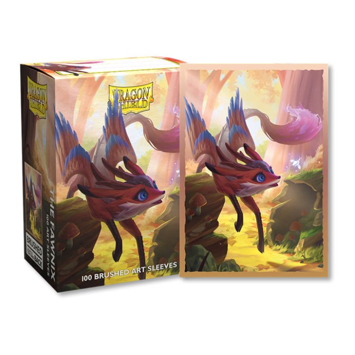 Dragon Shield 100 Pack Art Brushed The Fawnix