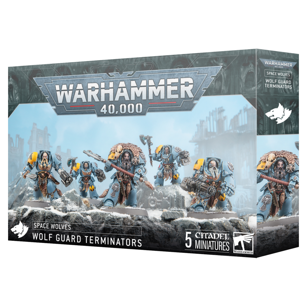 Warhammer 40K Space Wolves Wolf Guard Terminators