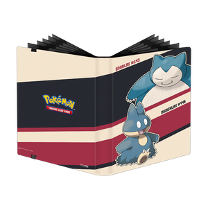 Binder: Pokemon Snorlax & Munchlax 9 Pocket PRO Portfolio